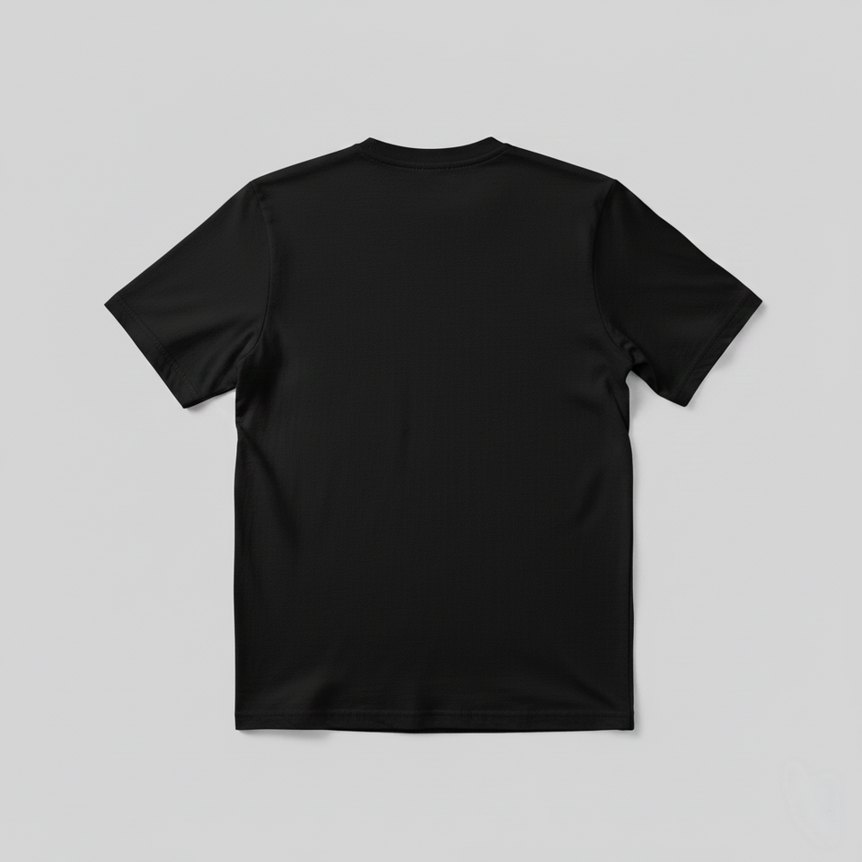 CPTR-II “Idea” Quote T-Shirt – Black | Half Sleeve Premium Cotton Tee