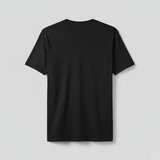 CPTR-II “Keep It Simple” Black T-Shirt – Minimalist Quote Tee, Premium Half Sleeve