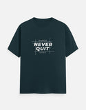 Men's "Winners Never Quit" T-Shirt | CPTR-II Motivation Tee CPTR-II - View 14