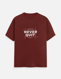 Men's "Winners Never Quit" T-Shirt | CPTR-II Motivation Tee CPTR-II - View 11