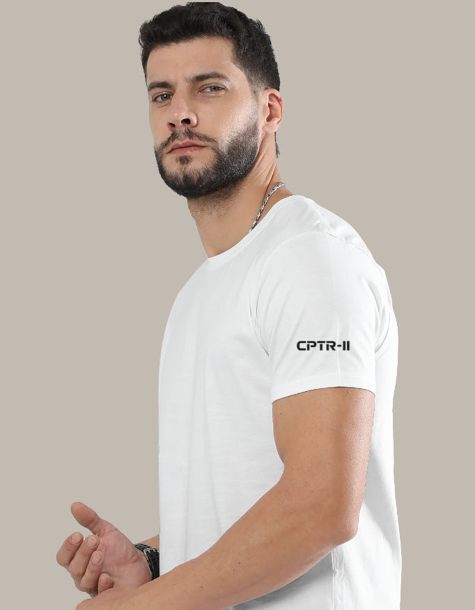 Men's "Winners Never Quit" T-Shirt | CPTR-II Motivation Tee CPTR-II - View 10