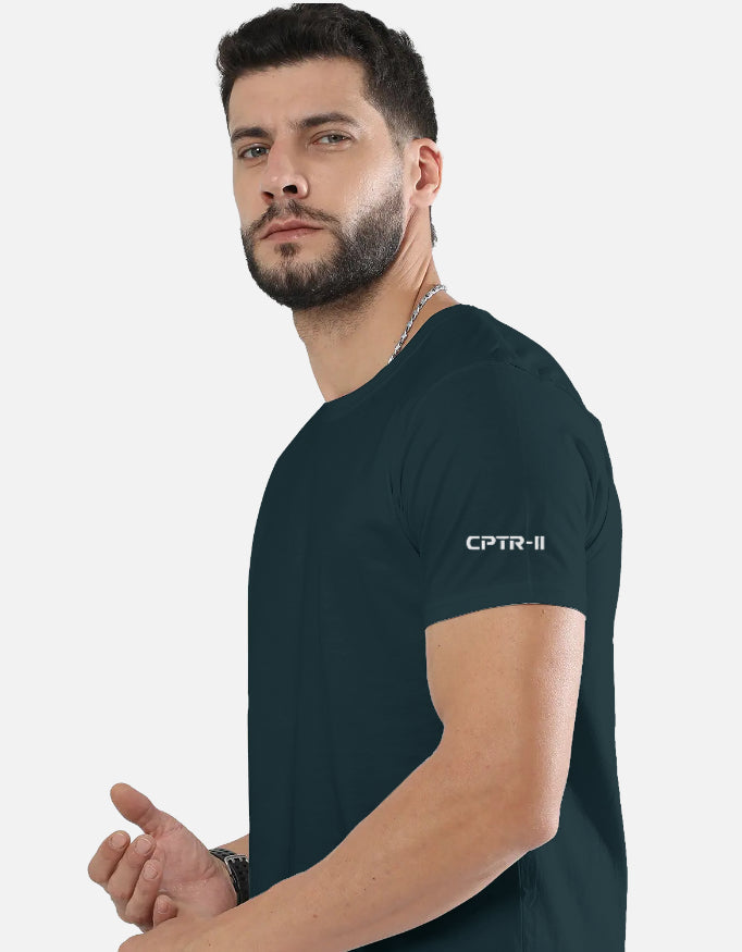 Men's "Winners Never Quit" T-Shirt | CPTR-II Motivation Tee CPTR-II - View 16