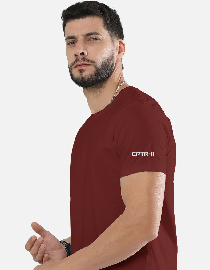 Men's "Winners Never Quit" T-Shirt | CPTR-II Motivation Tee CPTR-II - View 13