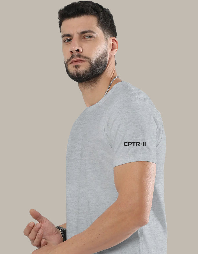 Men's "Winners Never Quit" T-Shirt | CPTR-II Motivation Tee CPTR-II - View 3