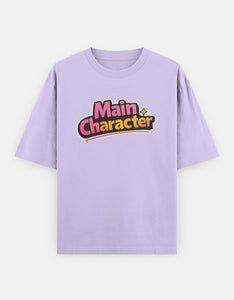 Main Character" Oversized T-Shirt – Unisex Confidence Tee | Trendble x CPTR-II