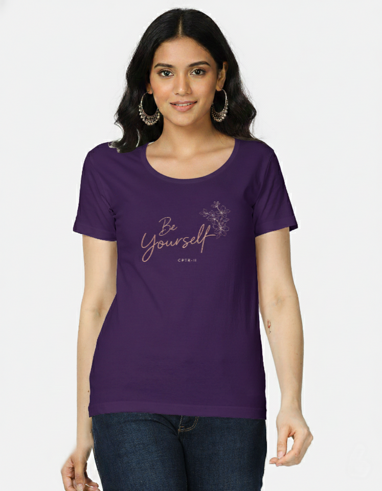 Women's "Be Yourself" T-Shirt | CPTR-II Authentic Collection - View 7