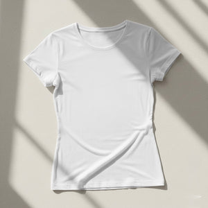Becoming Chapter II" T-Shirt | White Half Sleeve New Beginnings Motivational Tee | CPTR-II