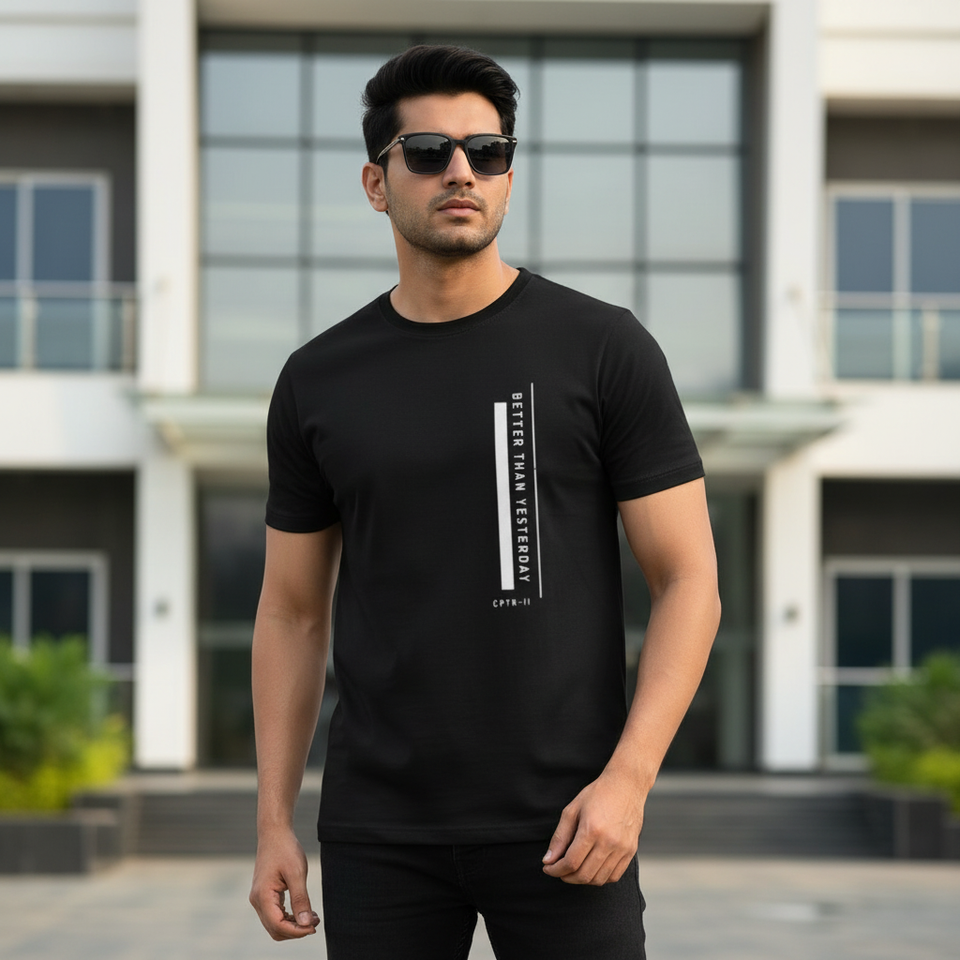 Better Than Yesterday T-Shirt Lifestyle Image - View 1