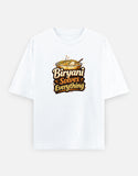 Biryani Solves Everything Oversized T-Shirt for Food Lovers | Unisex - View 8