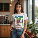 Coffee Is My Love Language T-Shirt Lifestyle Image - View 1