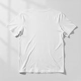 Coffee Is My Love Language T-Shirt | White Half Sleeve Caffeine Lover's Tee| CPTR-II