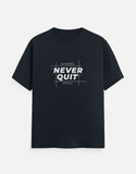 Men's "Winners Never Quit" T-Shirt | CPTR-II Motivation Tee CPTR-II - View 5