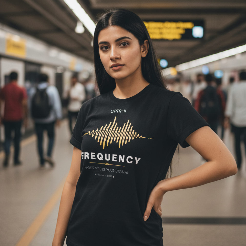 FREQUENCY Music Festival T-Shirt | CPTR-II Music Edition - View 1