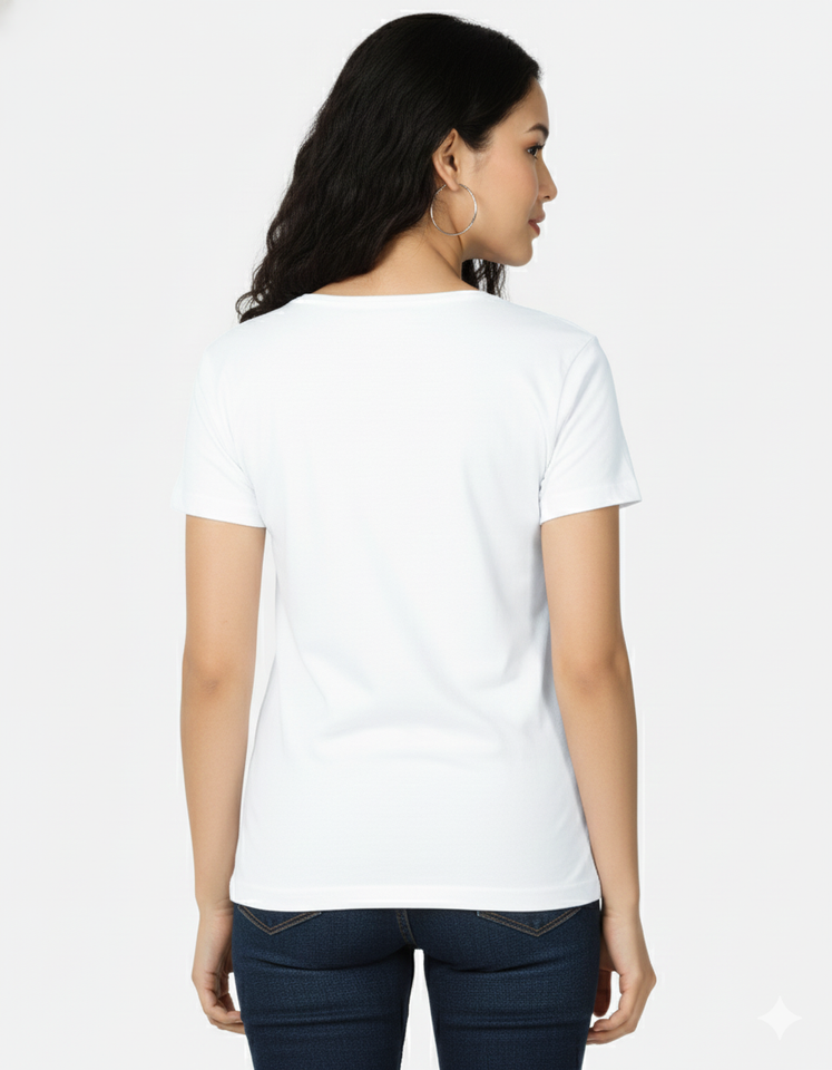 Her Next Chapter 2026 CPTR-II Edition White T-Shirt | Women’s Inspirational Tee
