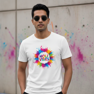 Holi Vibes – Unisex Holi Graphic T-Shirt