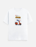 Life is a Journey Regular Fit T-Shirt – Unisex Minimal Quote T-shirt India Trendble.com - View 3