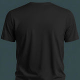 Living The Dream Black T-Shirt | Half-Sleeve Inspirational Quote Tee | TheUnboxify.com