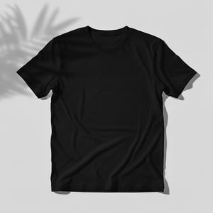 Make a Wish T-Shirt | Classic Black Half Sleeve Dreamer's Tee| CPTR-II