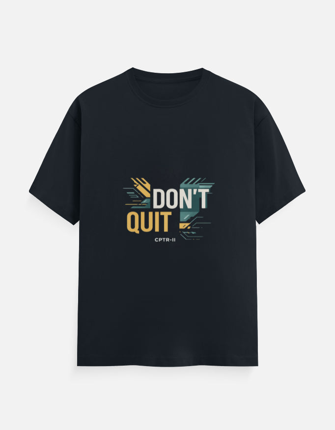 Men's "Don't Quit" Quote T-Shirt | CPTR-II Grit Collection - View 6