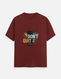 Men's "Don't Quit" Quote T-Shirt | CPTR-II Grit Collection - View 10