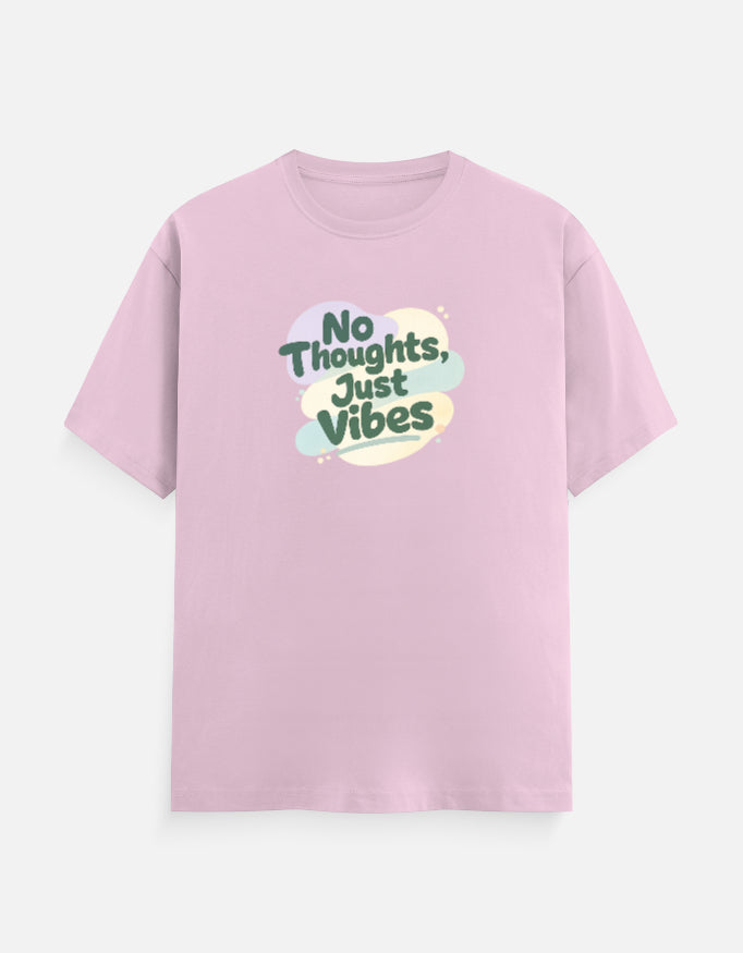 No Thoughts Just Vibes - Unisex Regular Fit T-Shirt | Trendble Trendble.com - View 11