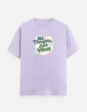No Thoughts Just Vibes - Unisex Regular Fit T-Shirt | Trendble Trendble.com - View 5