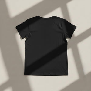 Quiet Confidence CPTR-II Black T-Shirt – Minimal Motivational Tee for Men & Women