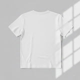 She Evolves" T-Shirt | White Half Sleeve Female Growth & Empowerment Tee | CPTR-II