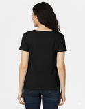 She’s Writing Chapter II CPTR-II Black T-Shirt | Empowering Women’s Graphic Tee