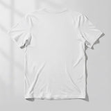 Social Battery 1% T-Shirt | Funny White Half Sleeve Introvert Quote Tee| CPTR-II