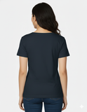 Unapologetically Her CPTR-II Edition Black T-Shirt | Bold Women’s Empowerment Tee