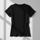 Unapologetically Her CPTR-II Edition Black T-Shirt | Bold Women’s Empowerment Tee