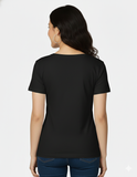 Unapologetically Her CPTR-II Edition Black T-Shirt | Bold Women’s Empowerment Tee