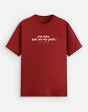 "Not late. just on my path." Unisex T-Shirt | CPTR-II Collection CPTR-II - View 3