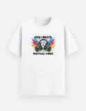 Holi Beats Festival Vibes – Couple & Friends Holi T Shirt | Regular Fit India - View 2