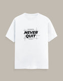 Men's "Winners Never Quit" T-Shirt | CPTR-II Motivation Tee CPTR-II - View 8