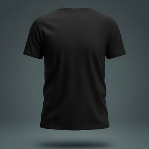 Wild Soul Will Never Die Black Quote T-Shirt | Half Sleeve Unique Design Tee | TheUnboxify.com