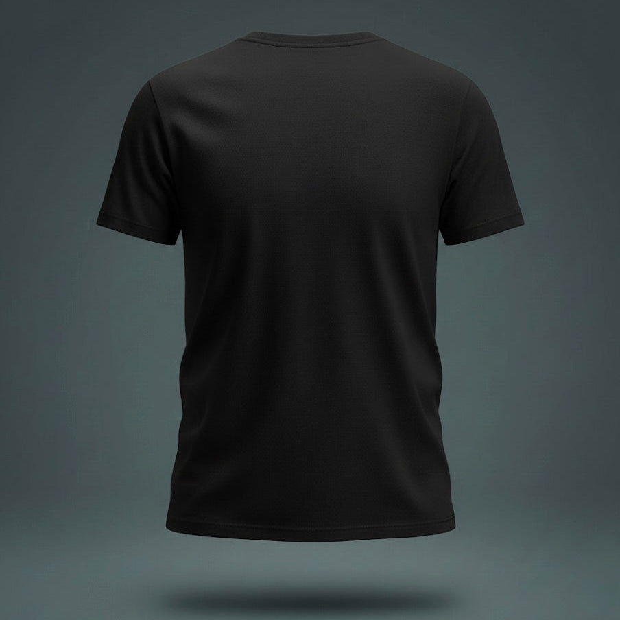 Wild Soul Will Never Die Black Quote T-Shirt | Half Sleeve Unique Design Tee | TheUnboxify.com