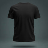 Wild Soul Will Never Die Black Quote T-Shirt | Half Sleeve Unique Design Tee | TheUnboxify.com